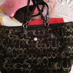 Coach diaper bag